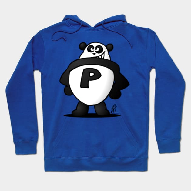 Panda Power Hoodie by Cardvibes